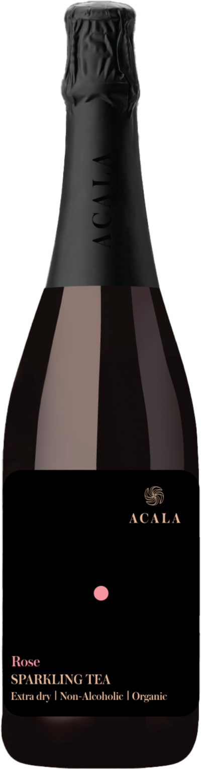 Acala Sparkling Tea Rosé Wine Style